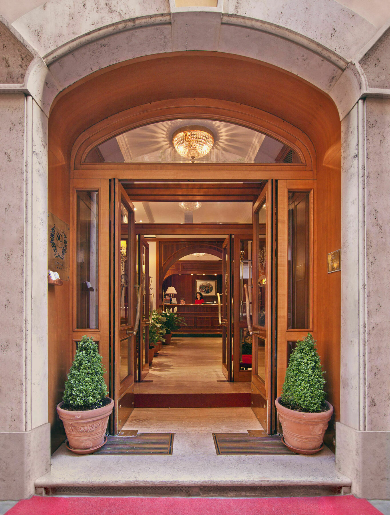 圣卡罗酒店 罗马 外观 照片